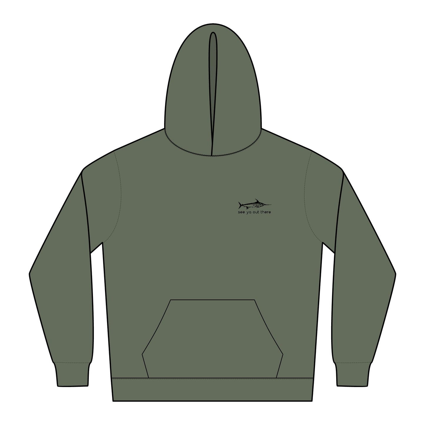 Swordfishin' Hoodie