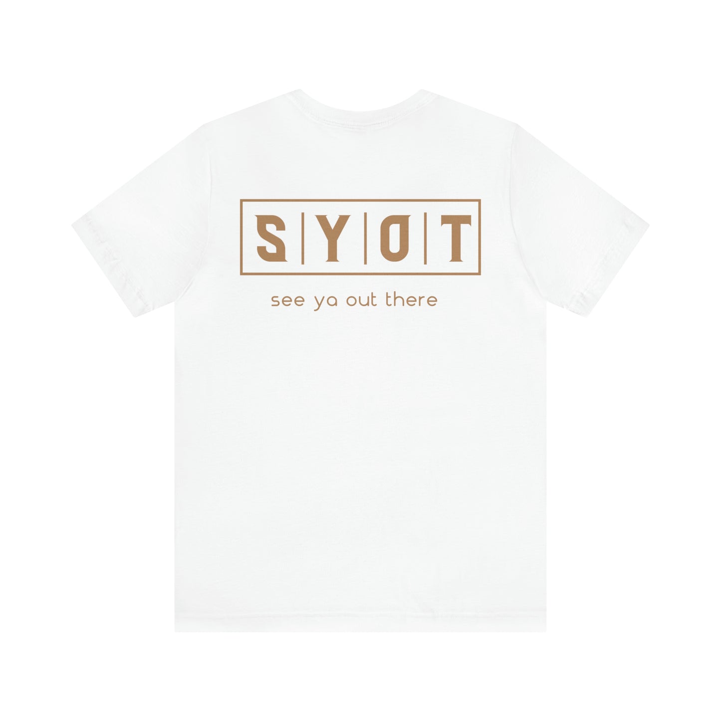 SYOT Tan Logo Unisex Standard T-shirt