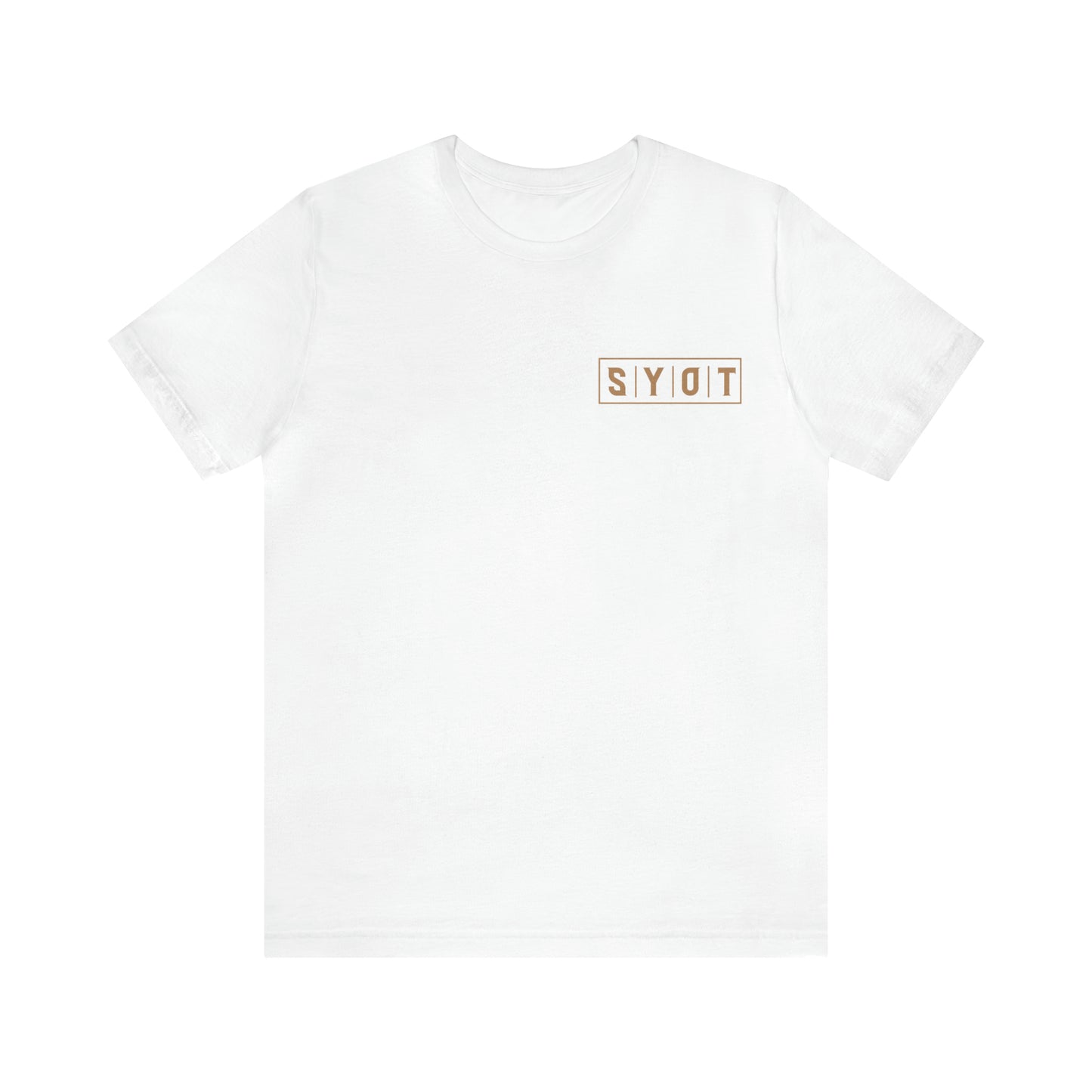 SYOT Tan Logo Unisex Standard T-shirt