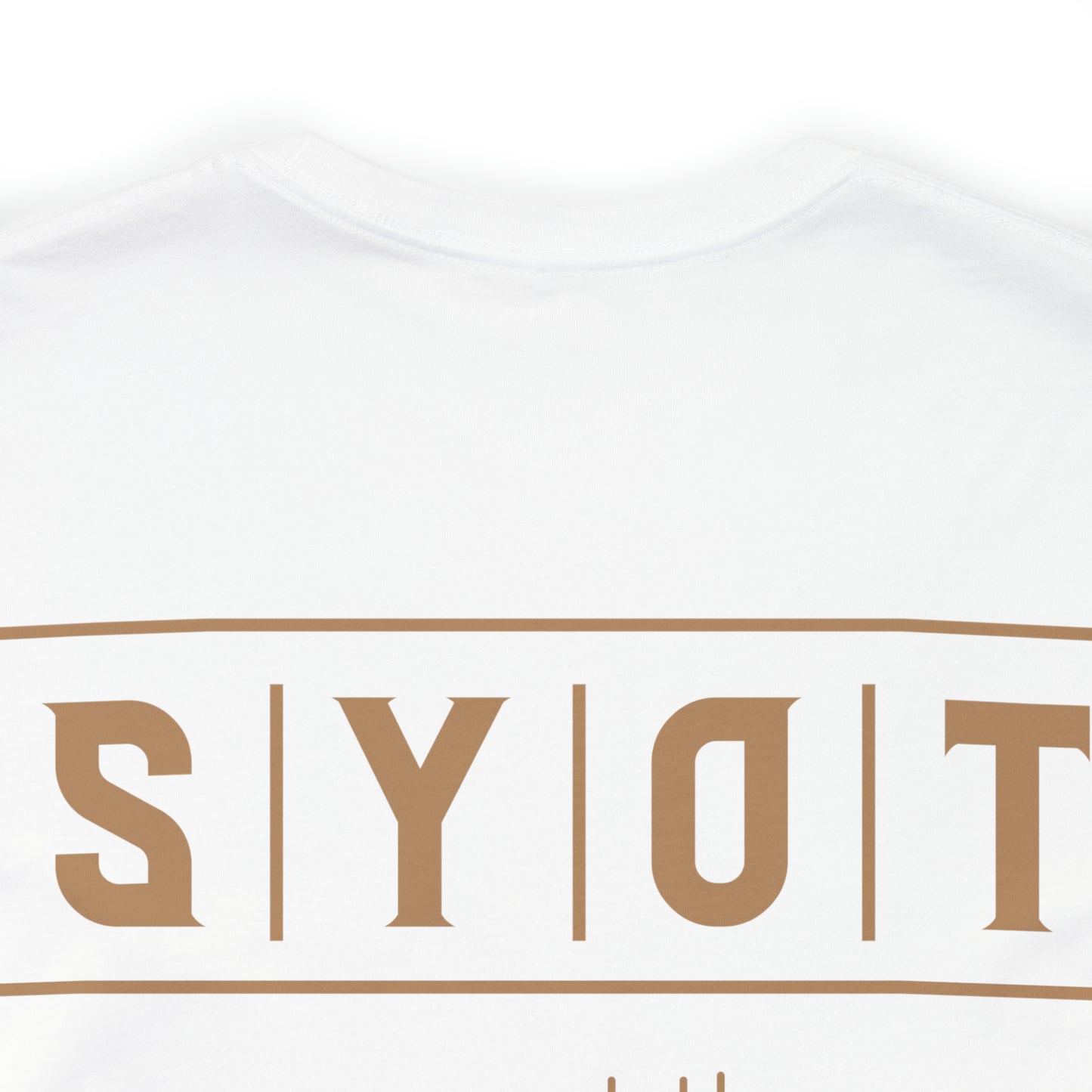 SYOT Tan Logo Unisex Standard T-shirt